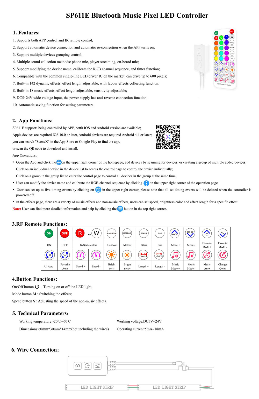 SP611E manual